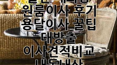 울산 태화동 원룸이사 후기🏠 용달이사 꿀팁 대방출! #이사견적비교 #내돈내산